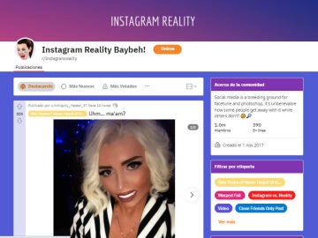 Reddit de Instagram Reality