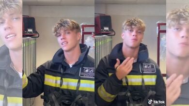 Alex Romaguera, ídolo de TikTok y tu bombero de confianza