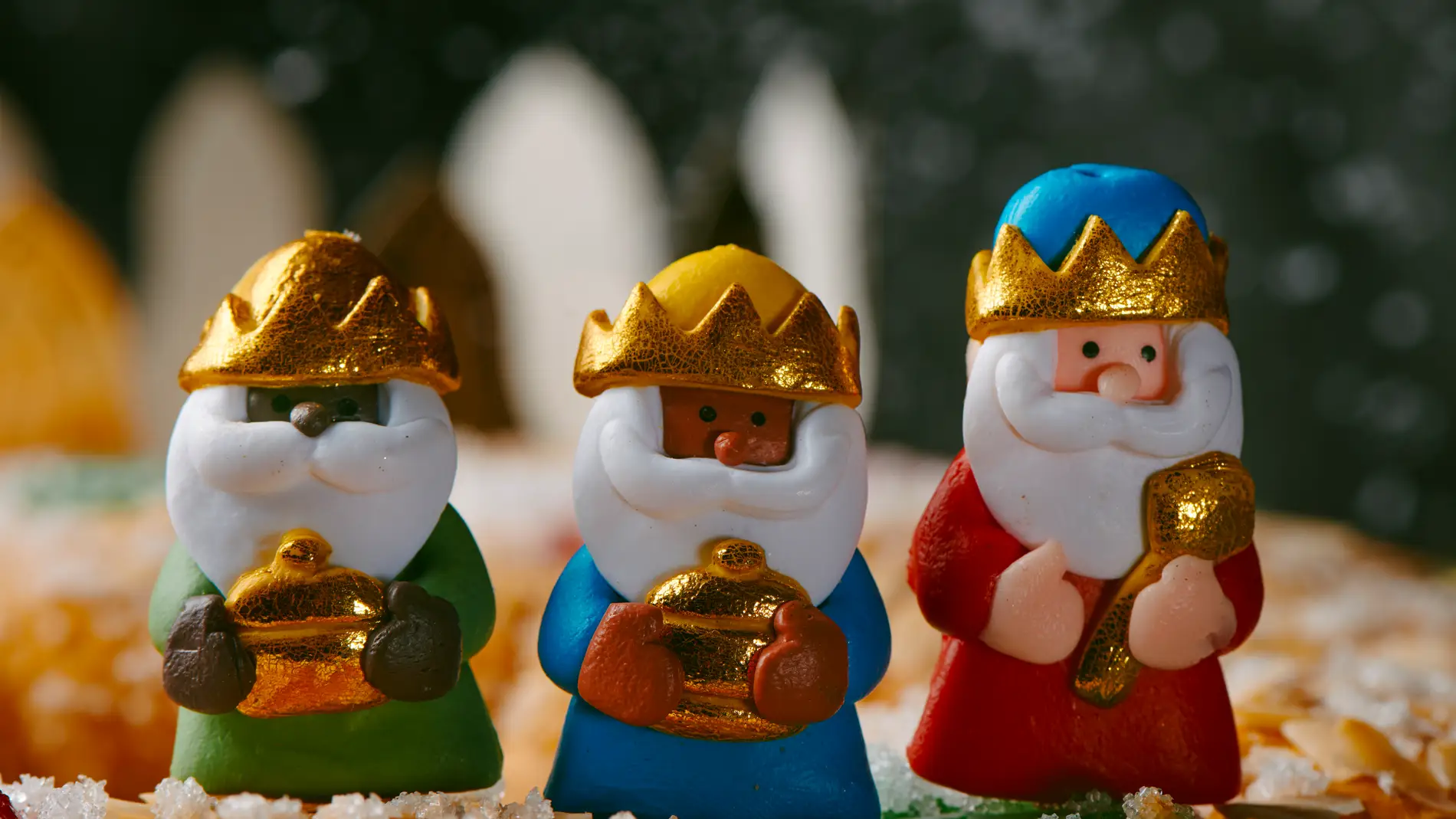 Figuritas de los Reyes Magos.
