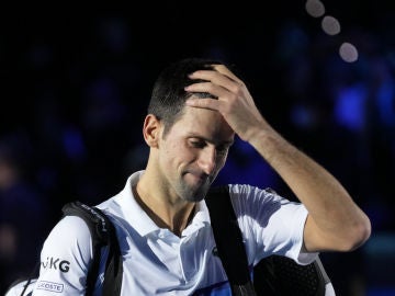 Novak Djokovic en un torneo en Turín, el pasado noviembre