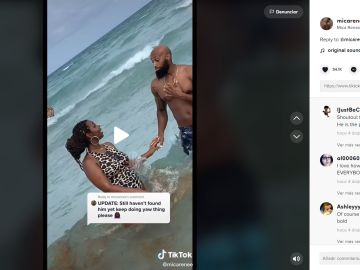 Mujer pide ayuda para encontrar a un hombre que conoció en la playa y descubre que está casado