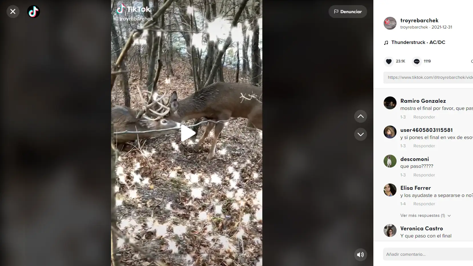El cazador que emocionó a las redes tras liberar a dos ciervos
