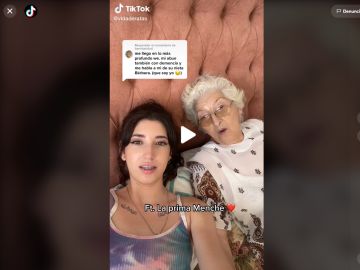 La joven que enterneció a las redes al compartir los vídeos de su abuela con demencia