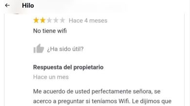 Recibe dos estrellas en Google y su respuesta es épica: 