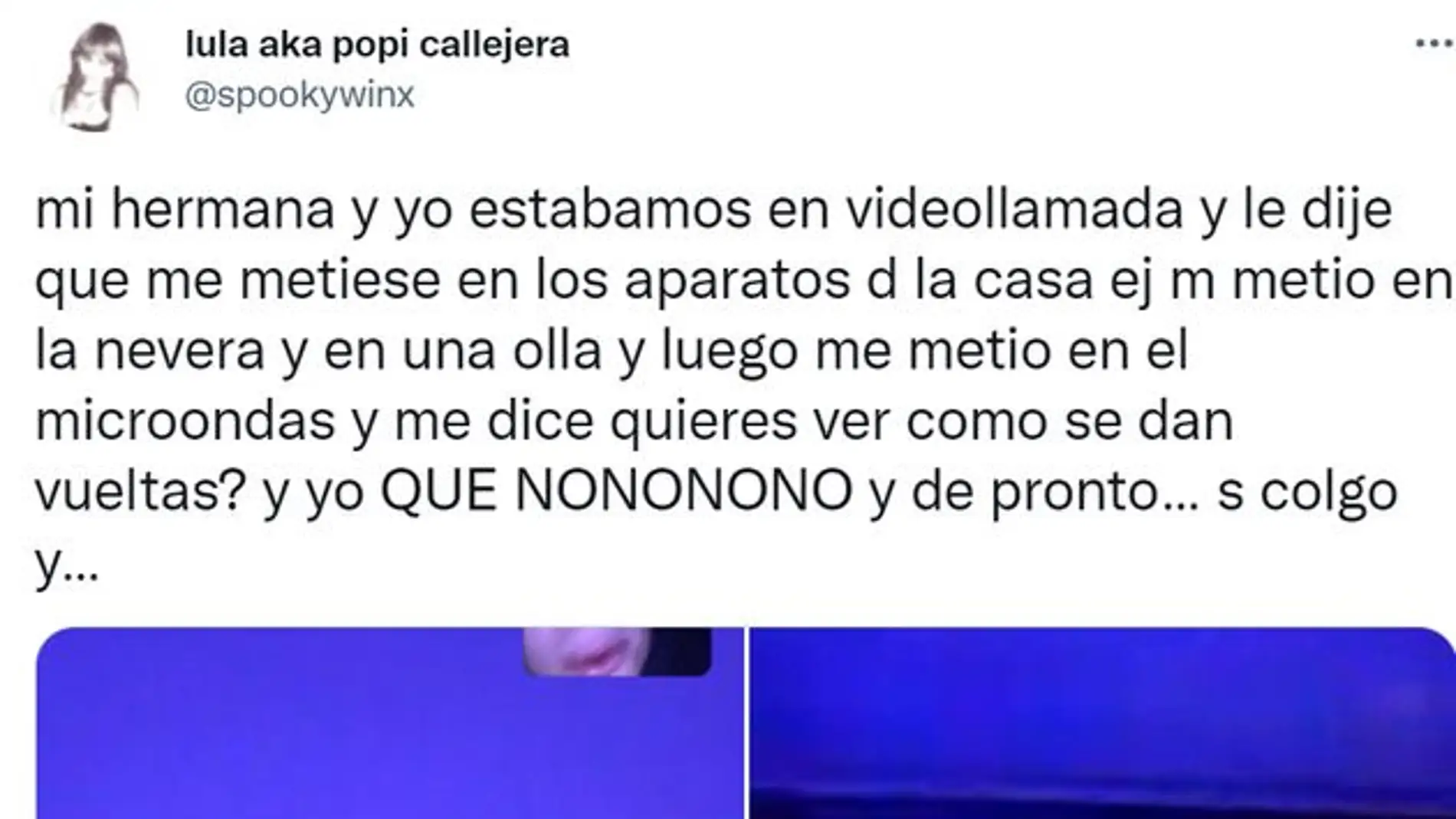 La conversación de WhatsApp de dos hermanas explota