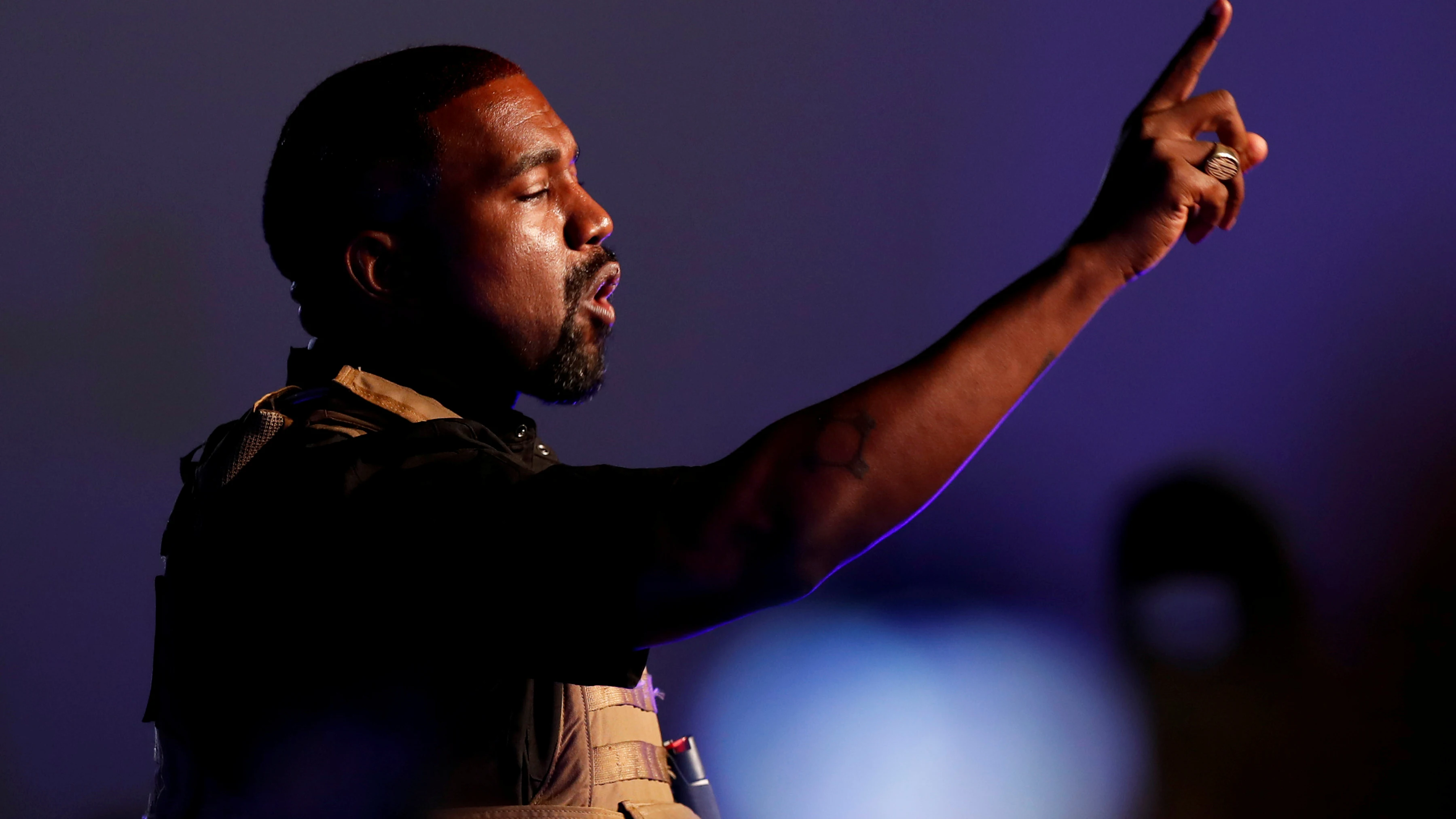 Kanye West cuando amenazaba con ser presidente de EEUU