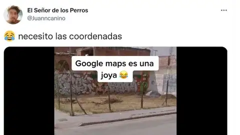 La sorprendente escena protagonizada por dos bicicletas en Google Maps La sorprendente escena protagonizada por dos bicicletas en Google Maps