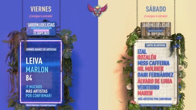 Leiva, Izal, Rozalen y Marlon en el Jardín de las Delicias, el último gran festival del verano en Madrid