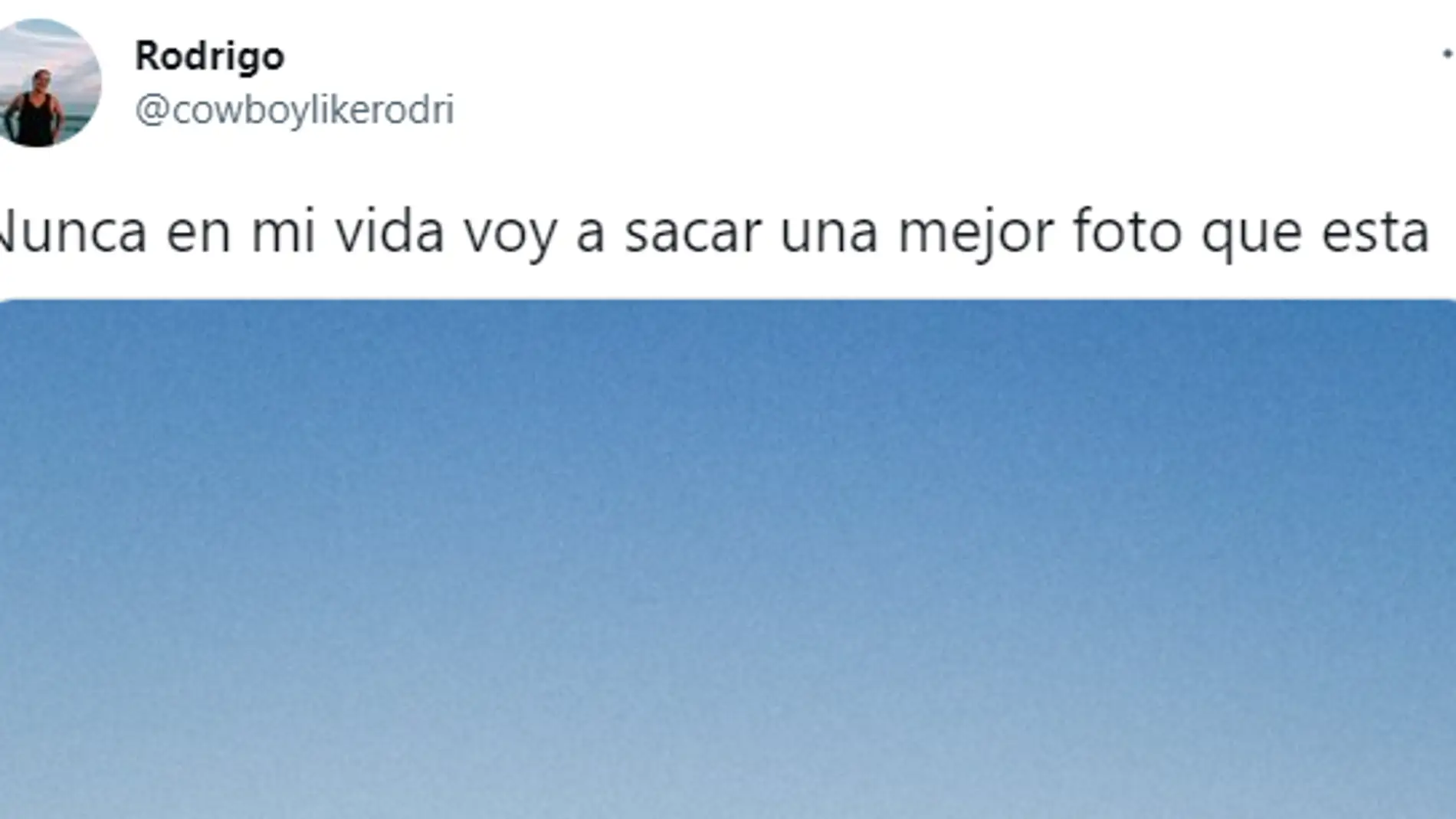 Tuit viral de @cowboylikerodri