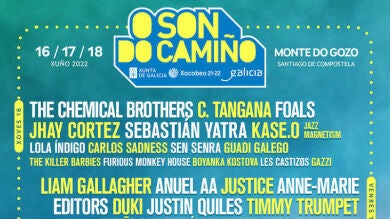 Regresa el O Son Do Camiño con The Chemical Brothers, Liam Gallagher y Anuel AA