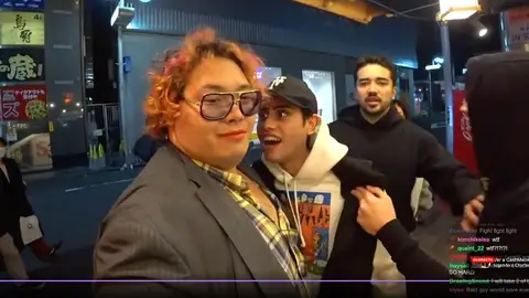 CashMeow en el momento de su agresión CashMeow en el momento de su agresión