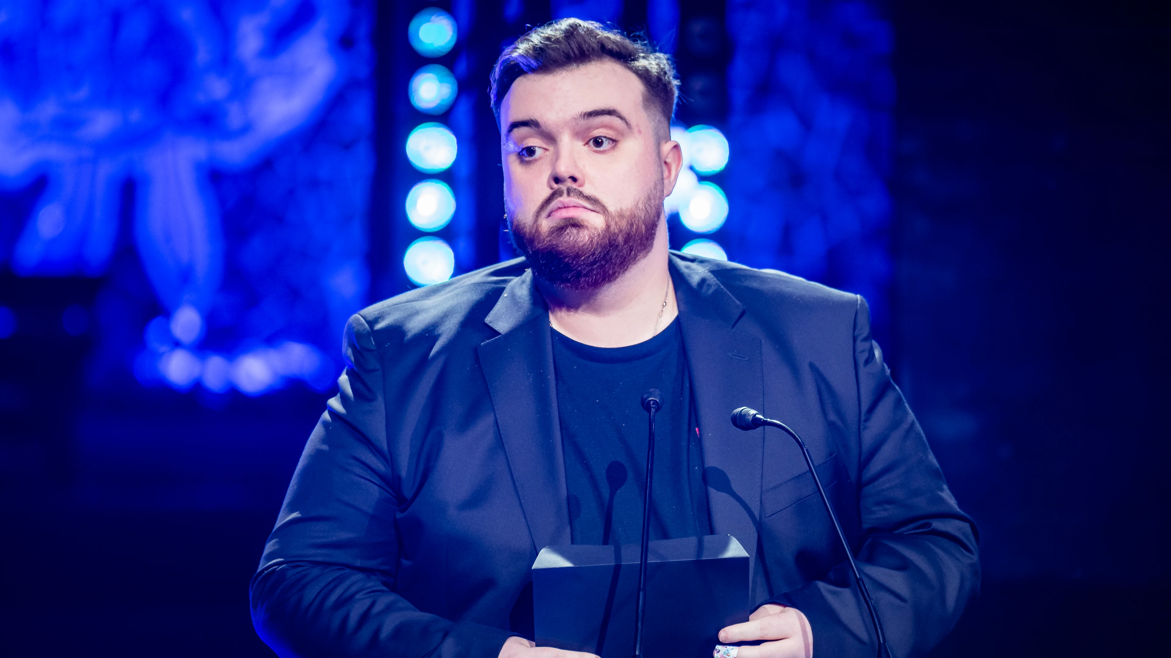 Ibai en los Premios Esland.