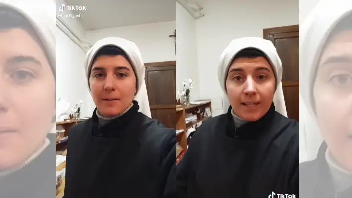 Sor Marta, la monja que se ha propuesto conquistar TikTok y YouTube.