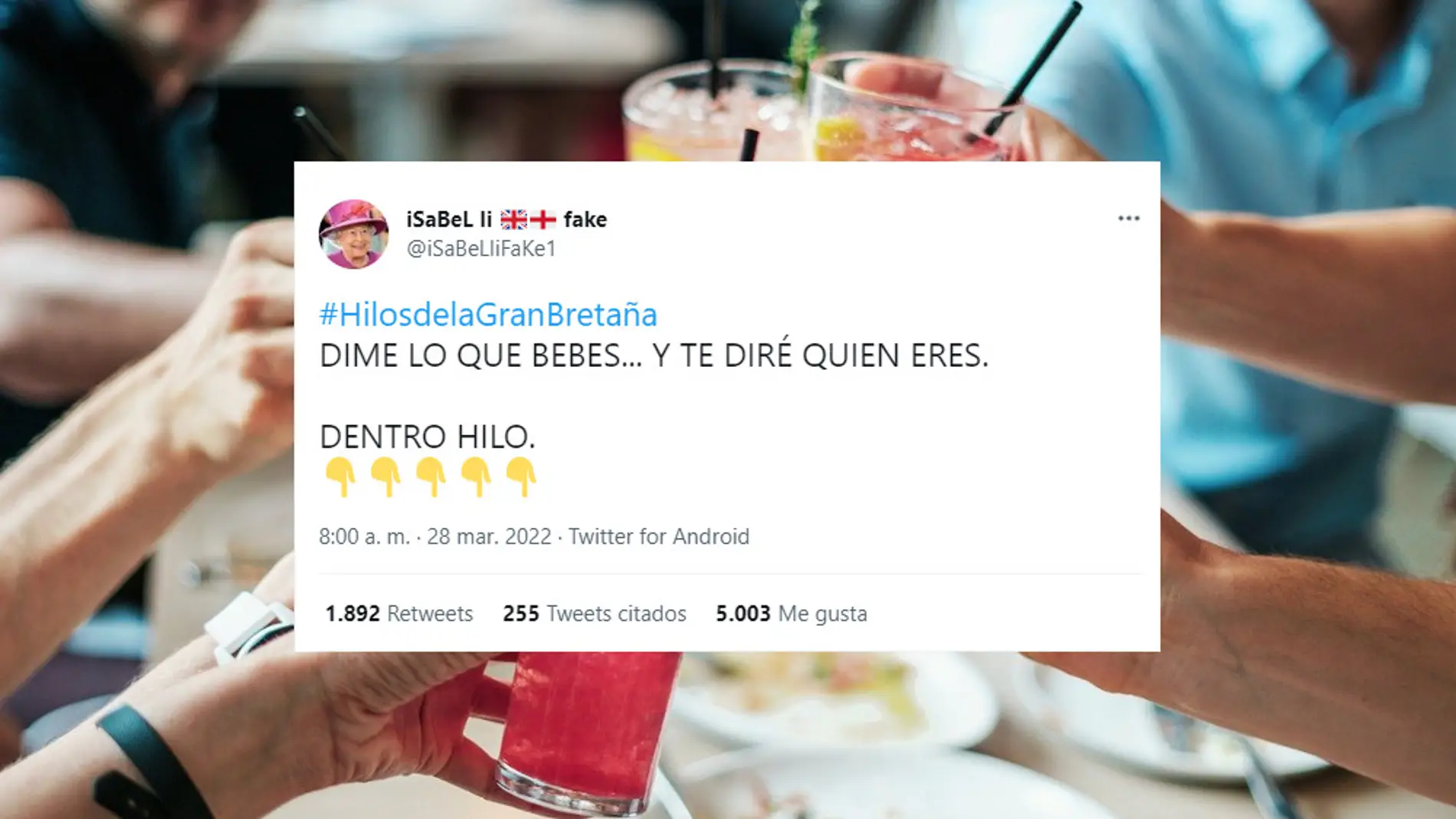 El hilo de Twitter que define tu personalidad en base a tu bebida favorita