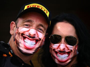 Fans en el GP de Australia de Fórmula 1