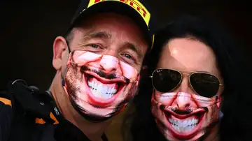 Fans en el GP de Australia de Fórmula 1