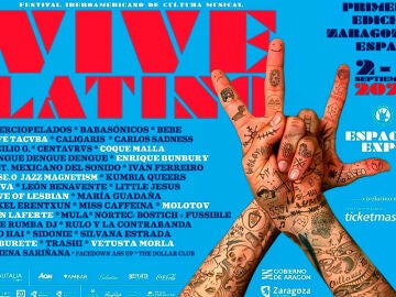 Cartel del Vive Latino Zaragoza