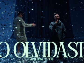 Duki y Dani Ribba en su videoclip de 'Lo Olvidaste'.