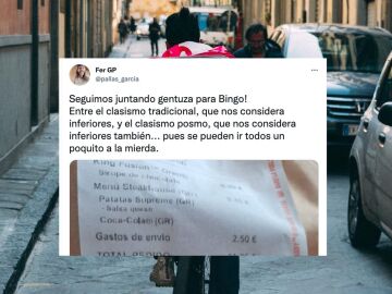 El indignante mensaje que le dej&oacute; un cliente a un repartidor de comida