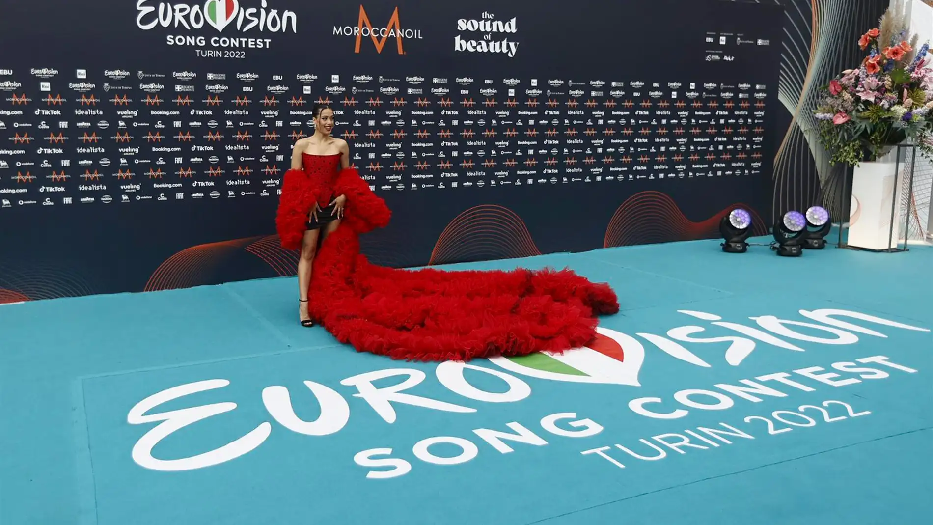 La representante española en Eurovisión 2022, Chanel.