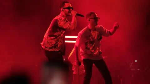 C Tangana junto a Alizzz en el Tomavistas C Tangana junto a Alizzz en el Tomavistas