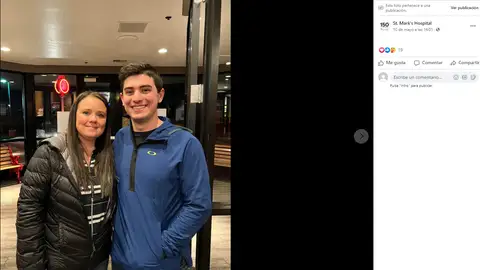 Hijo con su madre biológica Hijo con su madre biológica