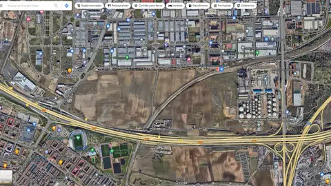 Ubicación del futuro recinto del Mad Cool Ubicación del futuro recinto del Mad Cool