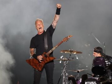 El cantante y guitarrista de Metallica, James Hetfield