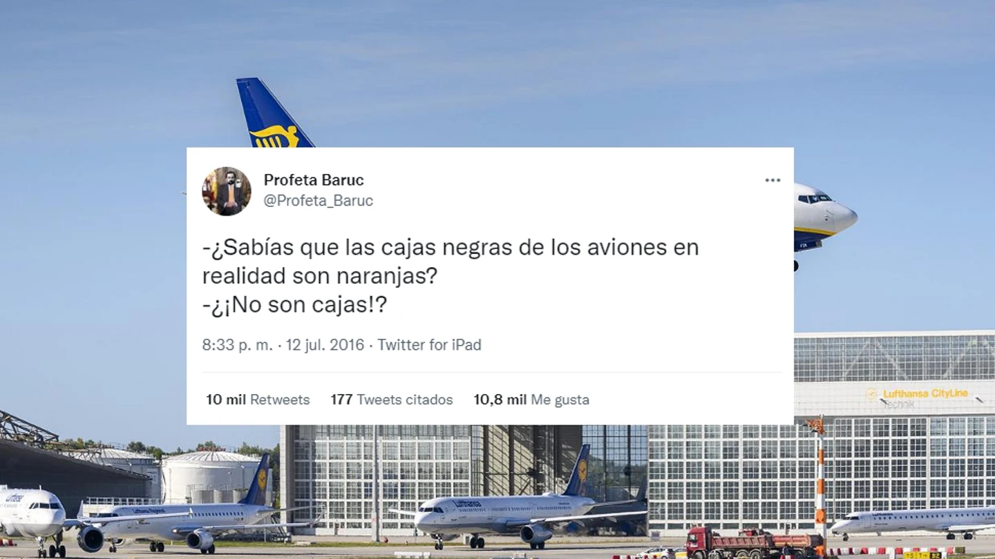 Los 40 mejores tuits de aviones Los 40 mejores tuits de aviones