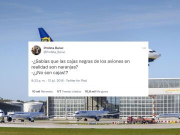 Los 40 mejores tuits de aviones