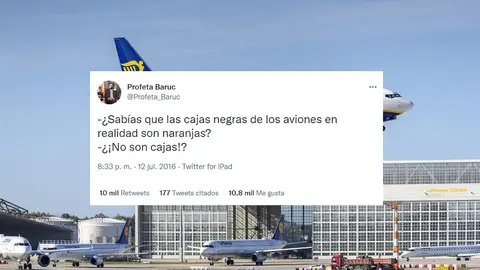 Los 40 mejores tuits de aviones Los 40 mejores tuits de aviones