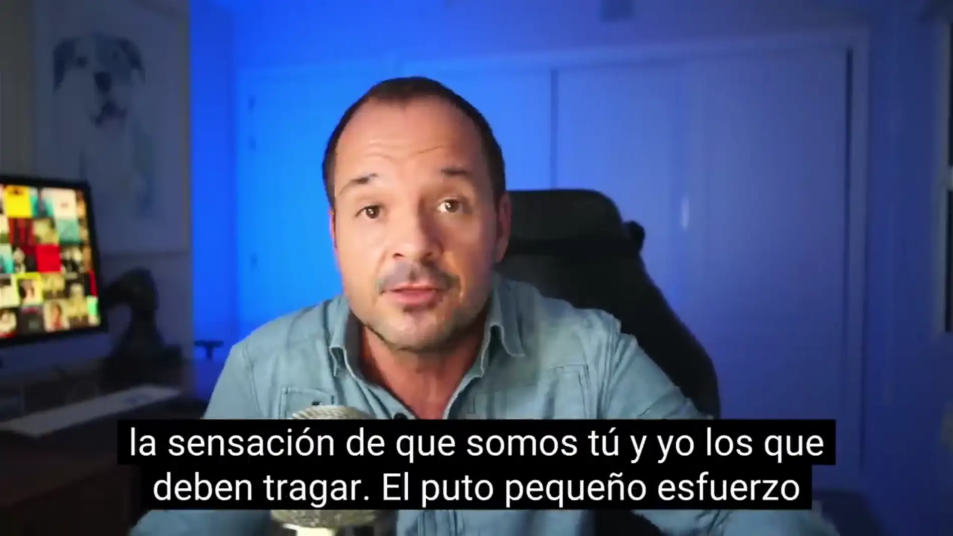 Ángel Martín explota en su informativo