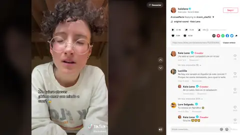 Así es Kaia Lana: La tiktoker que es capaz de traducir canciones en inglés, español y francés como si fueran originales Así es Kaia Lana: La tiktoker que es capaz de traducir canciones en inglés, español y francés como si fueran originales