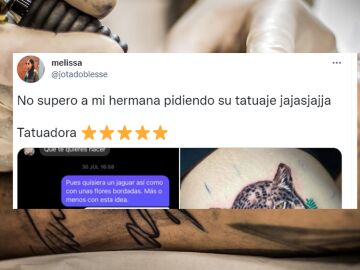 "Tatuadora de cinco estrellas": La conversación entre su hermana y la diseñadora para hacerse un tatuaje que ha revolucionado las redes