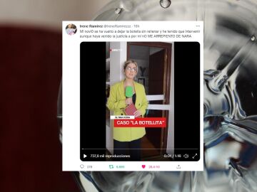 Una periodista narra un conflicto de pareja como si fuera el informativo