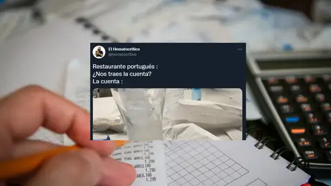 La factura de un restaurante de Portugal más extraña y que está dando de qué hablar en Twitter La factura de un restaurante de Portugal más extraña y que está dando de qué hablar en Twitter