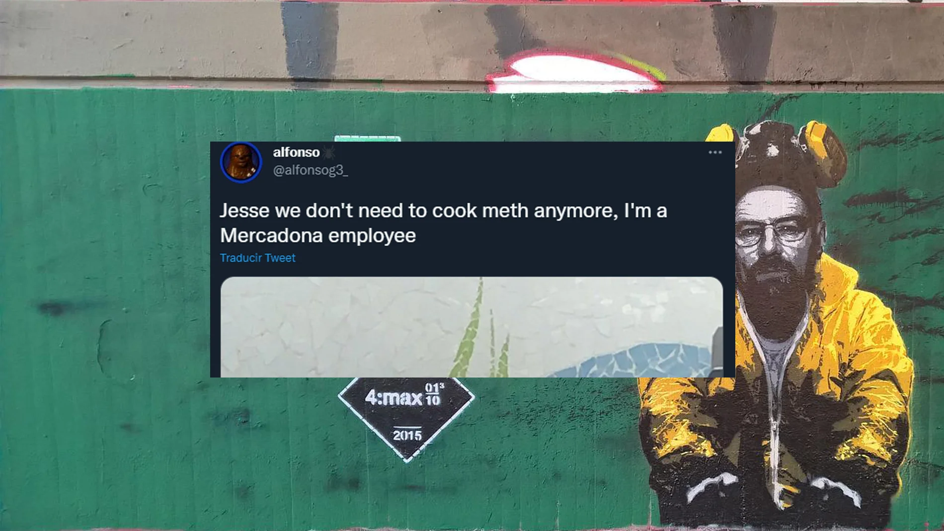 El clon de Walter White que trabaja de reponedor y que ha incendiado las redes sociales El clon de Walter White que trabaja de reponedor y que ha incendiado las redes sociales