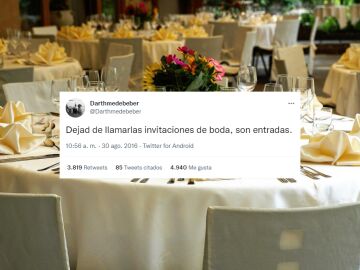 Los mejores tuits de humor sobre bodas