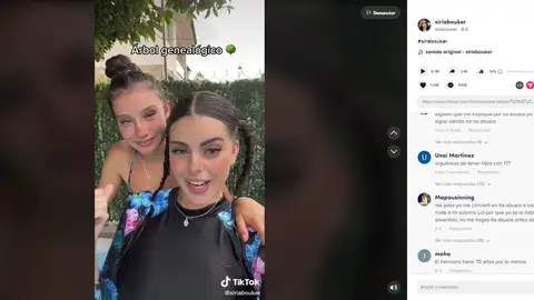 Una tiktoker ya es tía abuela con 25 años y su vídeo con su sobrino nieta se vuelve viral Una tiktoker ya es tía abuela con 25 años y su vídeo con su sobrino nieta se vuelve viral