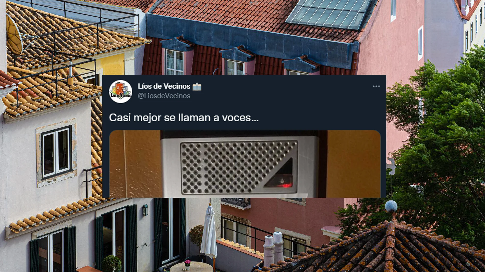 El singular telefonillo con trozos de papel que puede dar que hablar en redes sociales