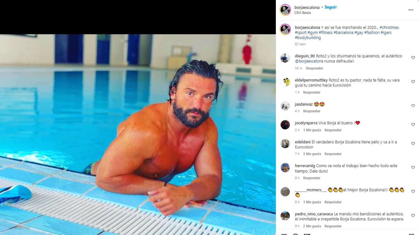 Instagram de Borja Escalona