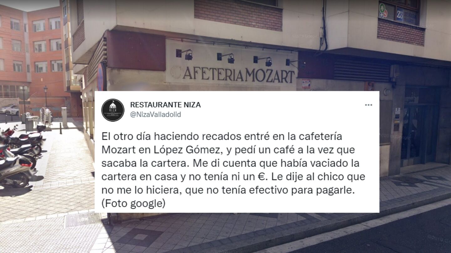 El gesto de un camarero de Valladolid que est&aacute; conquistando a todo el mundo