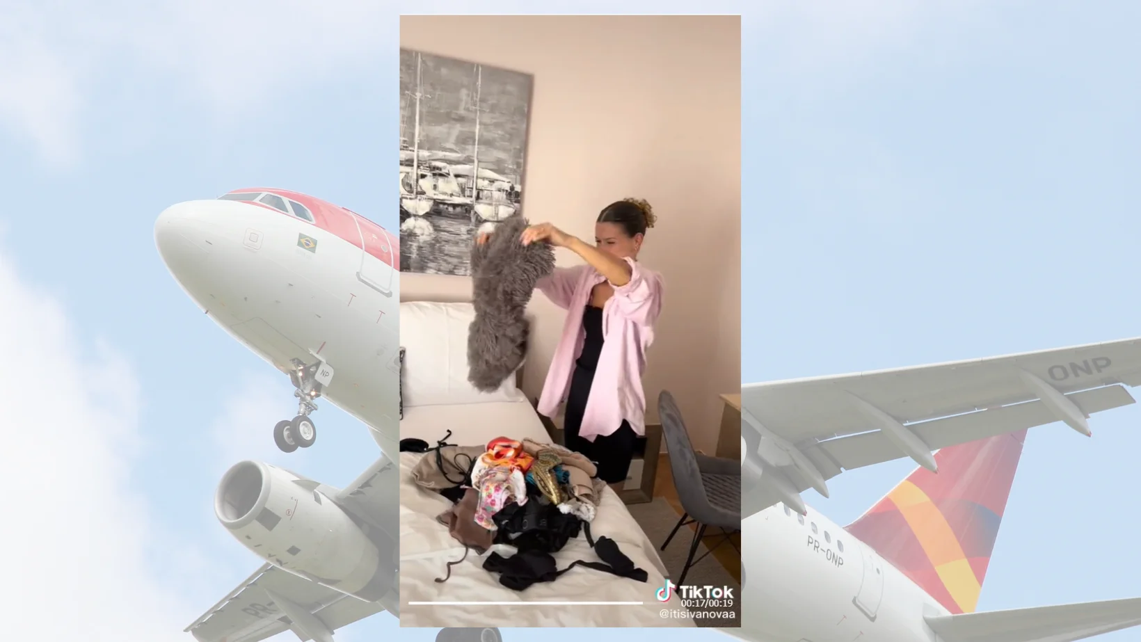 Truco para llevar m&aacute;s equipaje en el avi&oacute;n