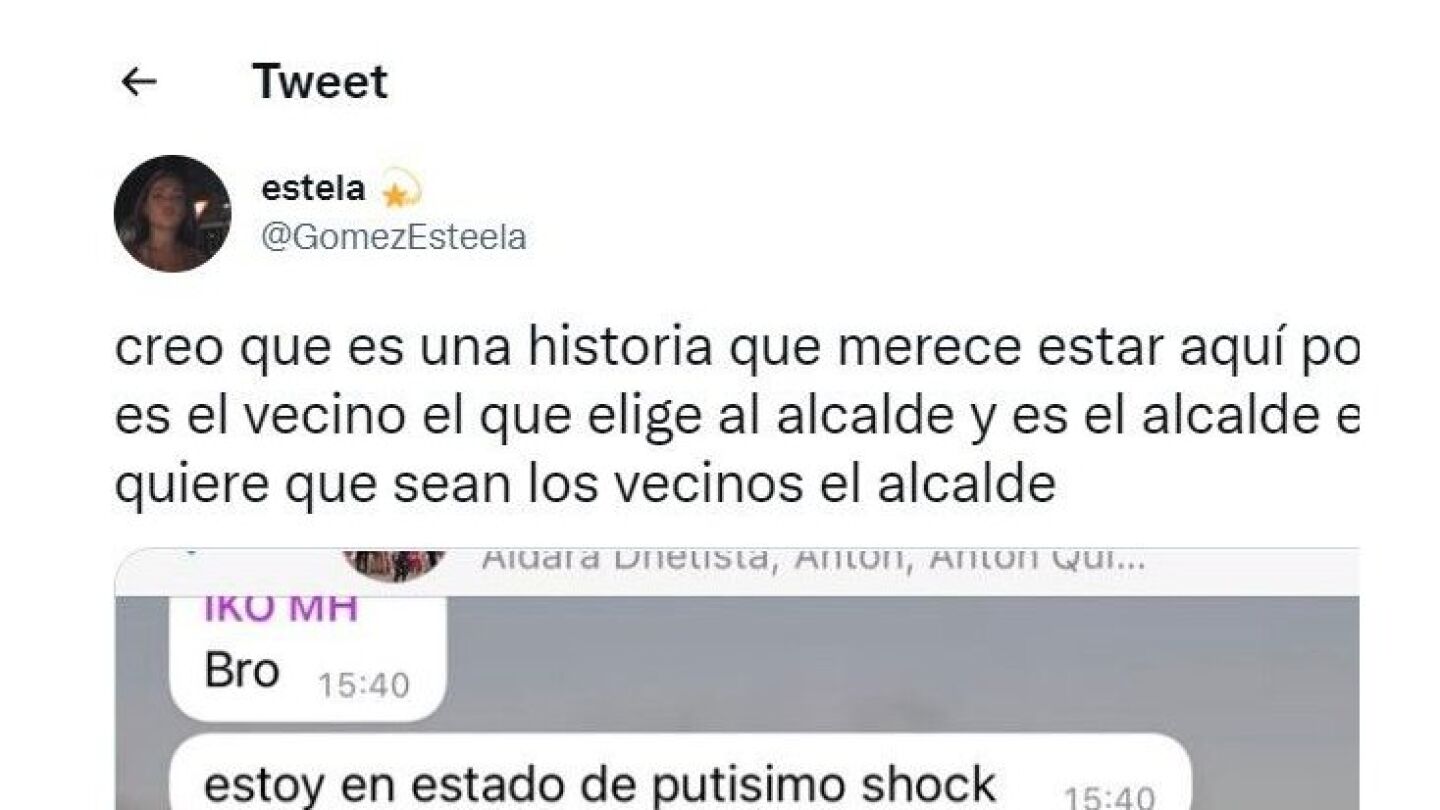 Tuit de @gomezesteela