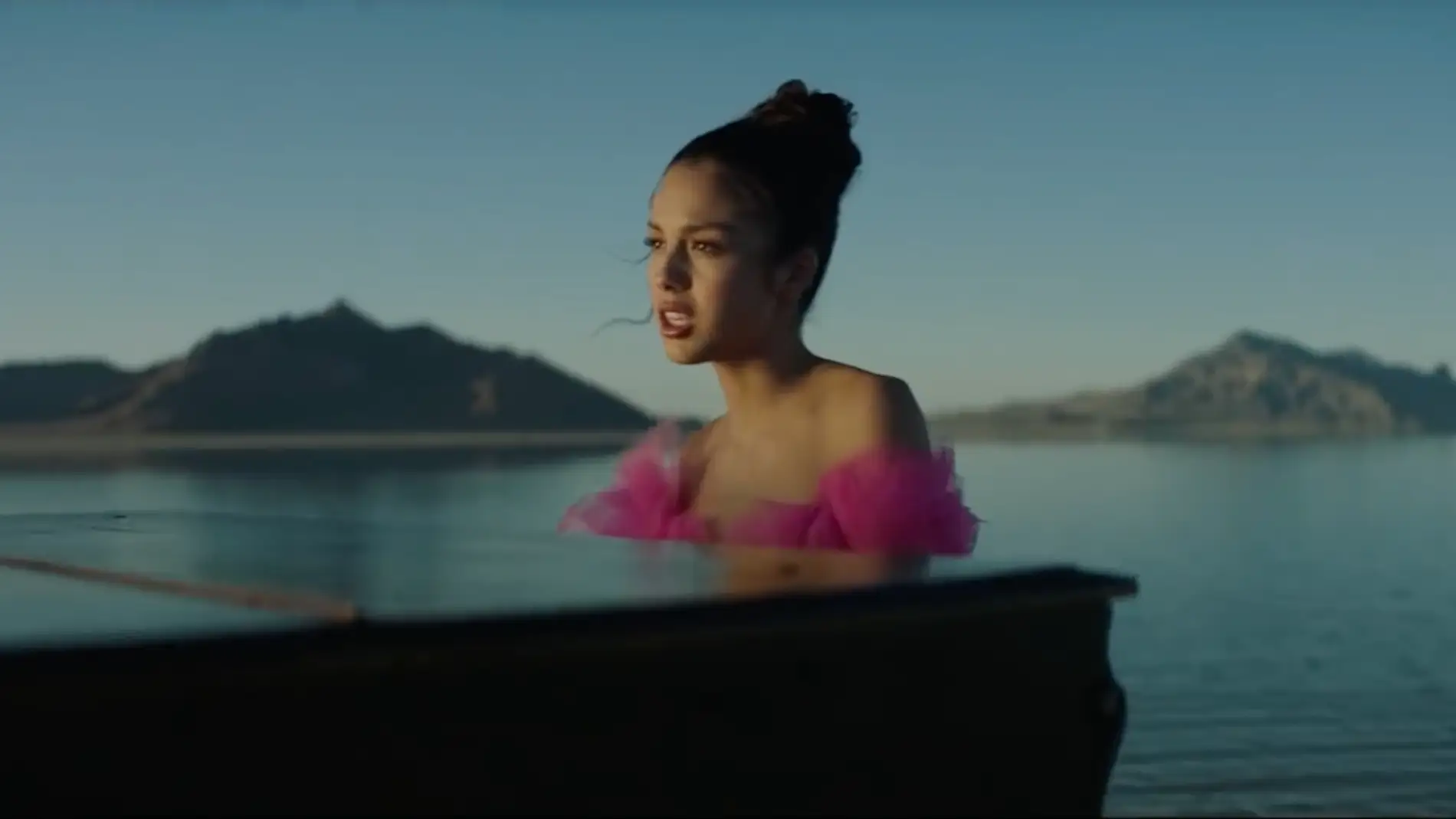 Olivia Rodrigo en su videoclip de &#39;All I Want&#39;.