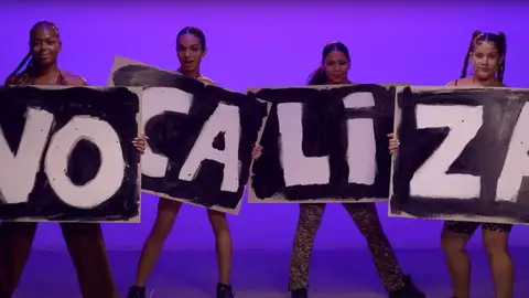Un fotograma del videoclip de 'Vocaliza' Un fotograma del videoclip de 'Vocaliza'