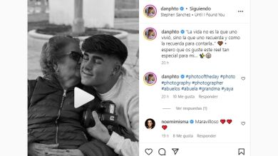 La emotiva sesión de fotos que @danphto hizo a su abuela: 