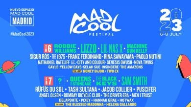 Red Hot Chili Peppers, Robbie Williams y The Black Keys primeros grandes nombres del Mad Cool 2023