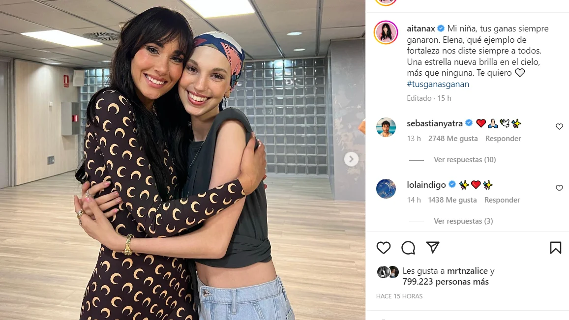 Aitana y Elena Huelva.