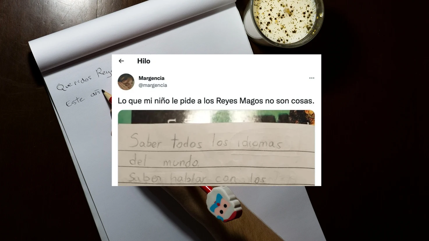 Carta a los Reyes Magos